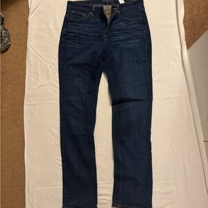 SPANX Women’s Deep Indigo slim-X Straight Jeans